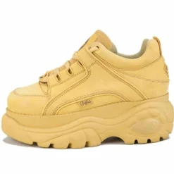 Femme Buffalo Baskets^Sneakers en Nubuck beiges