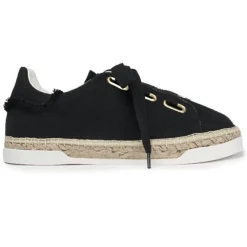 Femme Canal Saint Martin Baskets^Sneakers en Toile Soul noires