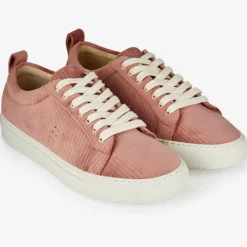 Femme M. Moustache Baskets^Sneakers en Velours côtelé Lea roses