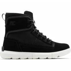 Homme Sorel Boots^Sneakers en Velours de Cuir & Nylon imperméables Explorer™ Mission noires