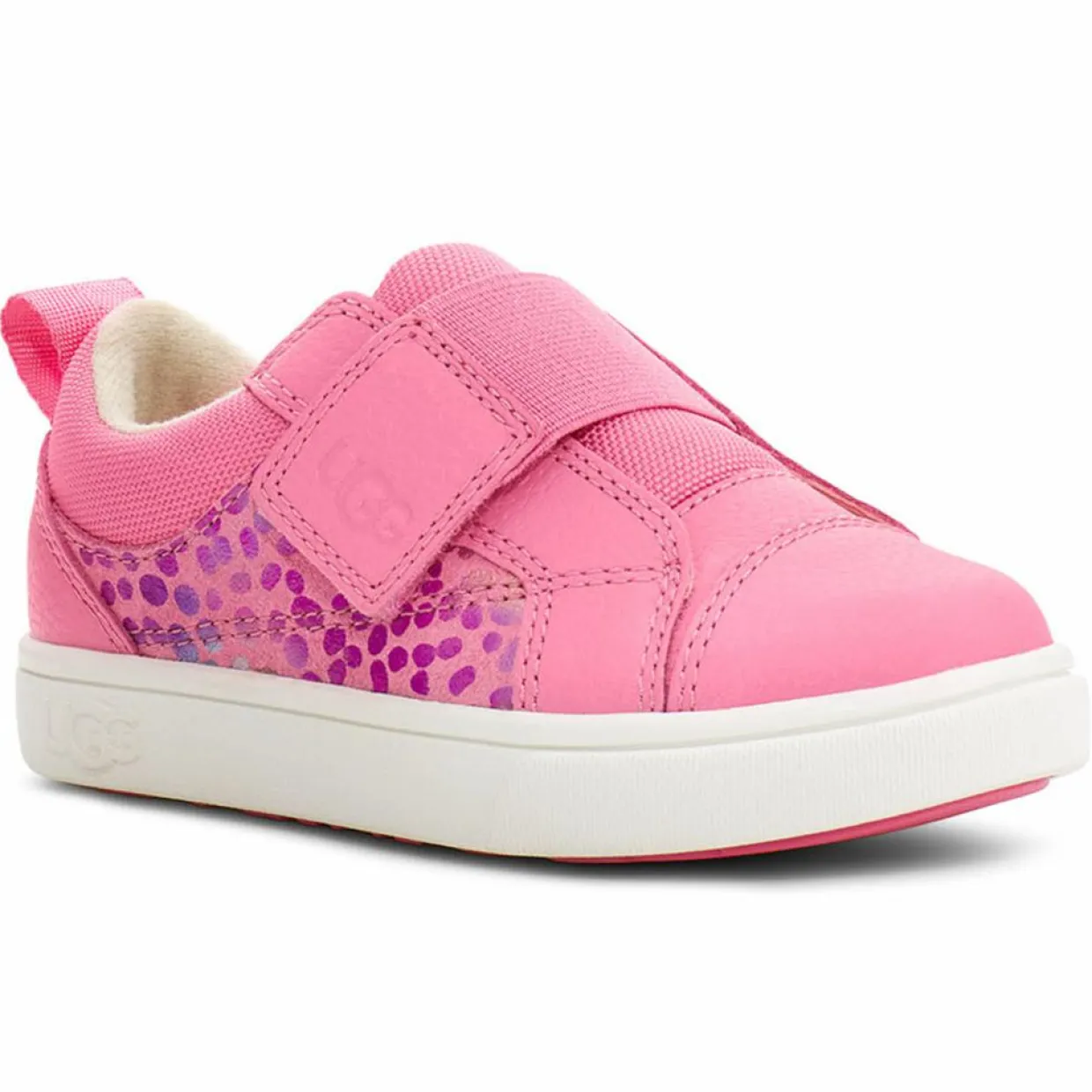 Sneakers en Velours de Cuir Rennon LoSpots roses-Ugg New