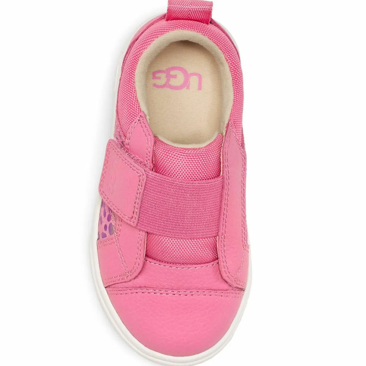 Sneakers en Velours de Cuir Rennon LoSpots roses-Ugg New