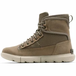Sneakers en Velours de Cuir & Nylon imperméables Explorer™ Mission beiges-Sorel Hot