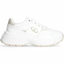 Sneakers Eva en Cuir blanches-Liu-Jo Sale