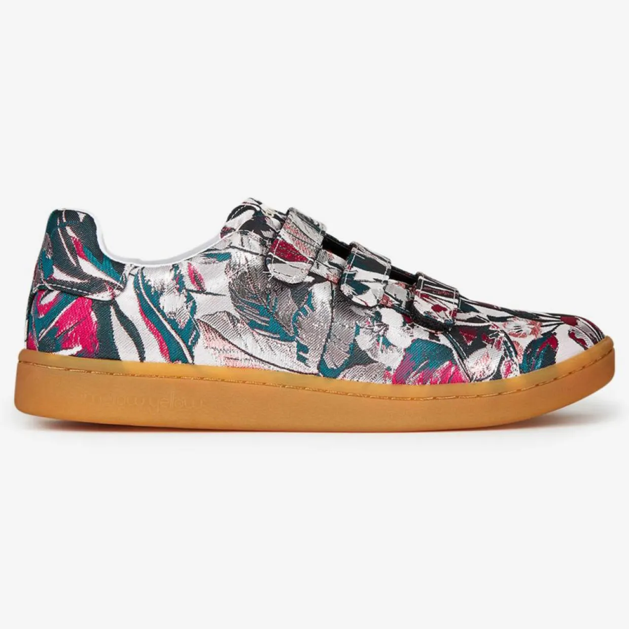 Sneakers Fatilde en Toile rose/vert-Mellow Yellow Clearance