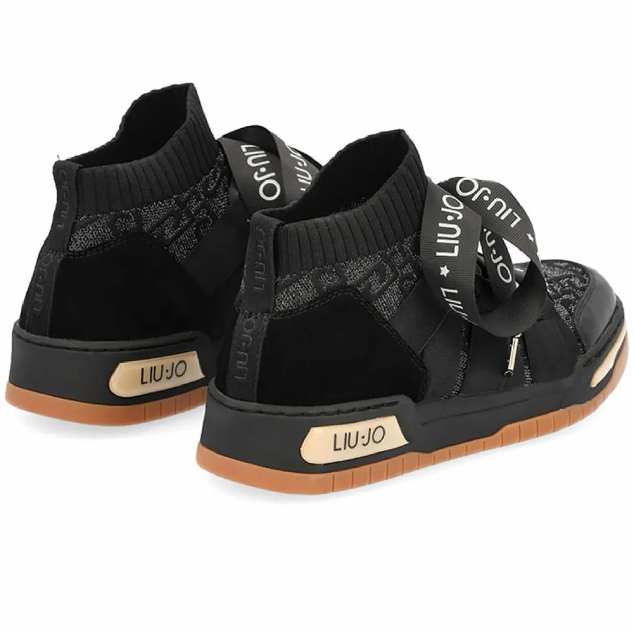 Femme Liu-Jo Baskets^Sneakers Gyn noir/argenté