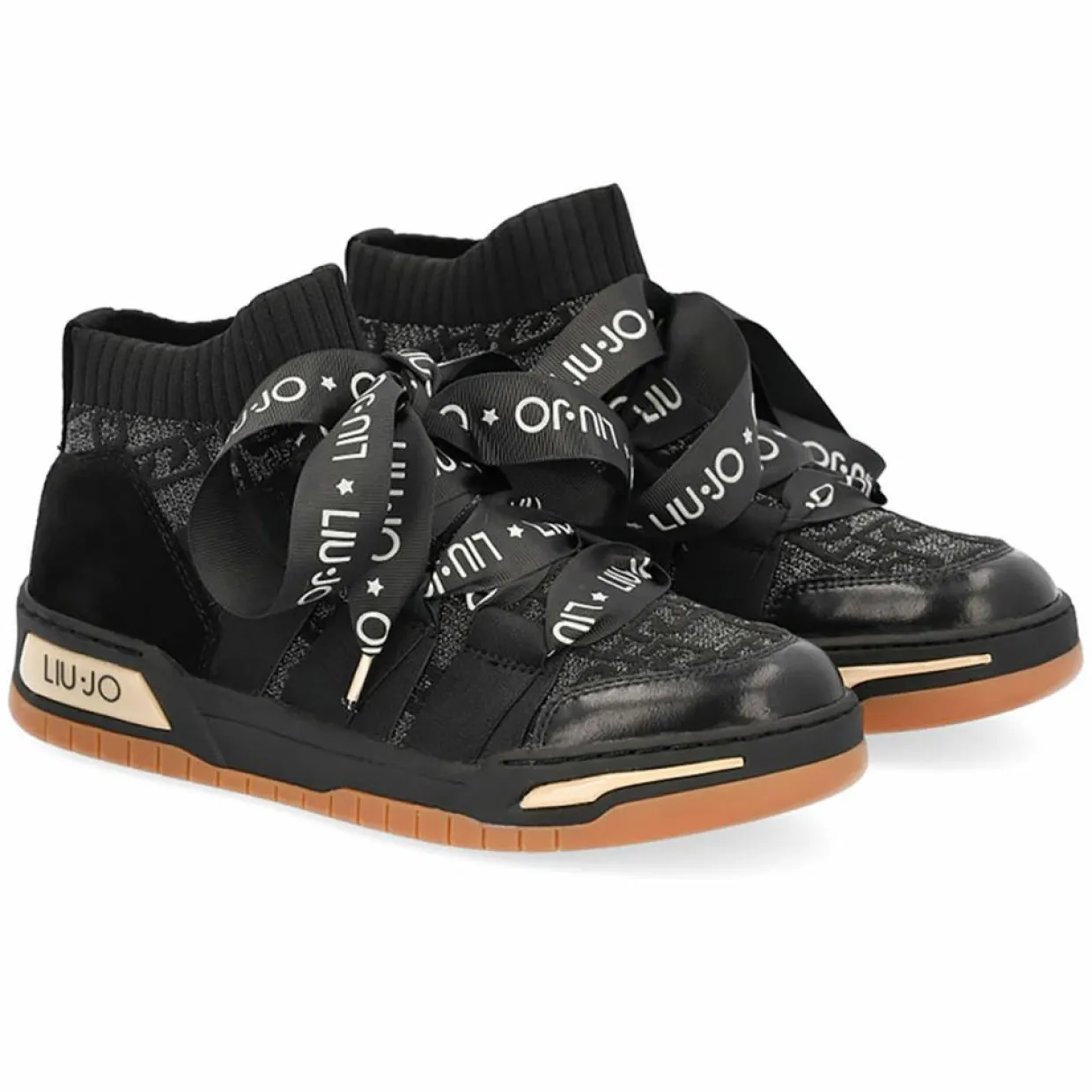 Femme Liu-Jo Baskets^Sneakers Gyn noir/argenté