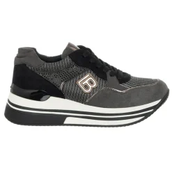 Femme Laura Biagiotti Baskets^Sneakers Ilona noir/argenté