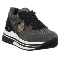 Femme Laura Biagiotti Baskets^Sneakers Ilona noir/argenté