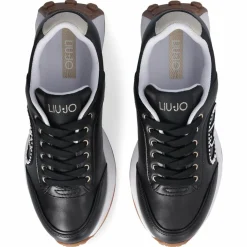 Sneakers Lolo en Cuir noires-Liu-Jo
