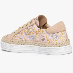 Femme Bocage Baskets^Sneakers Loris imprimées pêche