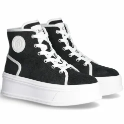 Femme Liu-Jo Baskets^Sneakers Maora noir/blanc - Talon 5 cm