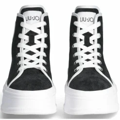 Femme Liu-Jo Baskets^Sneakers Maora noir/blanc - Talon 5 cm