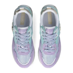 Femme Liu-Jo Baskets^Sneakers Maxi Wonder Améthyste/Émeraude