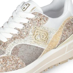 Femme Liu-Jo Baskets^Sneakers Maxi Wonder Dorées