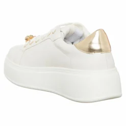 Sneakers Noa écru/doré - Plateforme 5 cm-Loretta by Loretta Hot