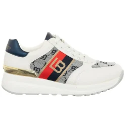 Sneakers Ossy blanc/rouge/bleu marine-Laura Biagiotti Hot