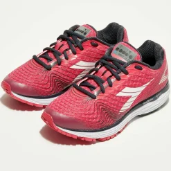 Femme Diadora Baskets^Sneakers running Mythos rouges