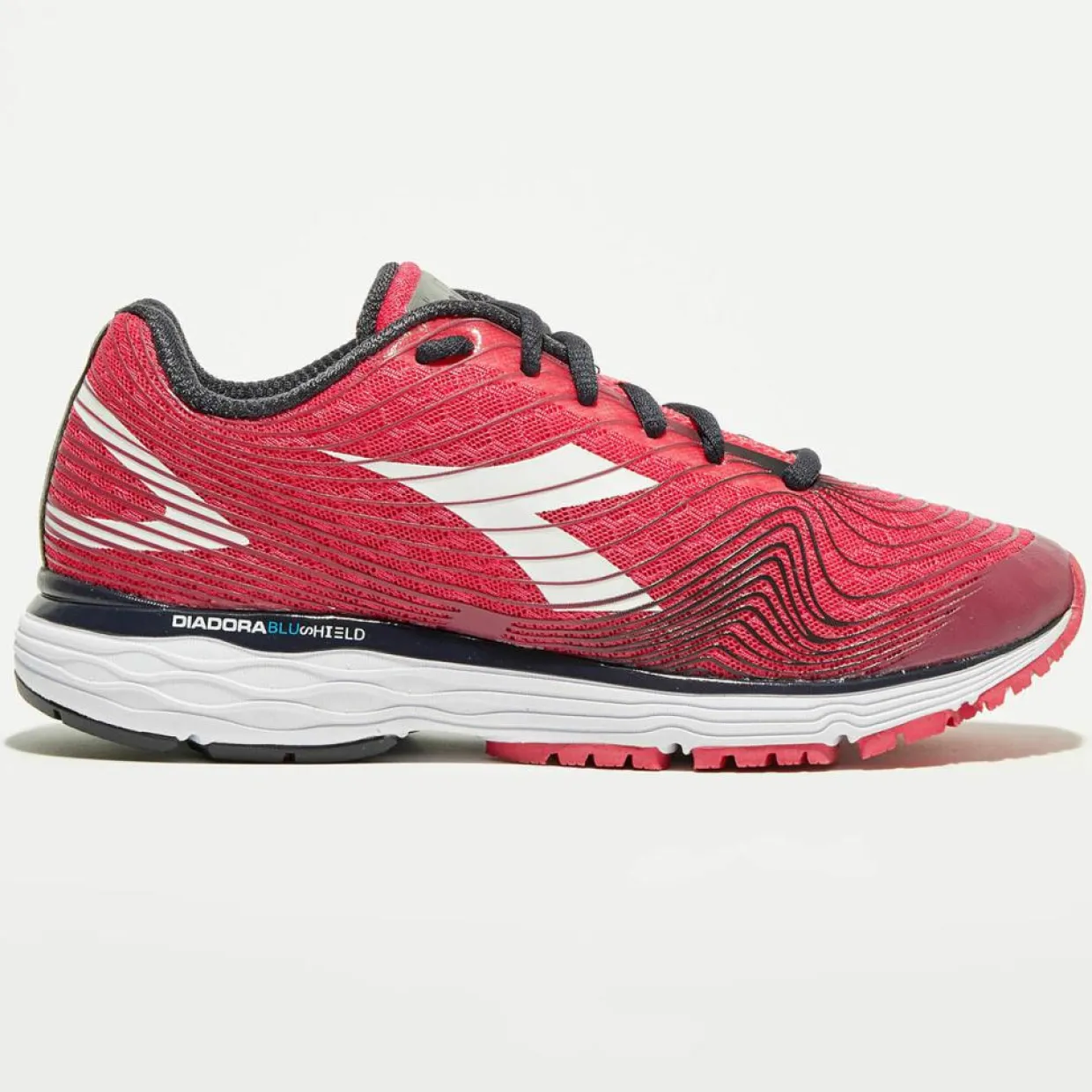 Femme Diadora Baskets^Sneakers running Mythos rouges