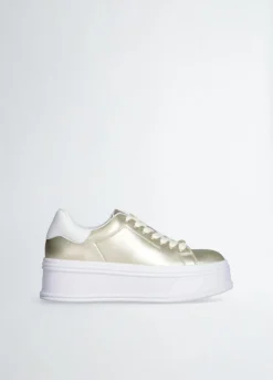 Femme Liu-Jo Baskets^Sneakers Selma Dorées