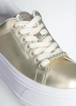 Femme Liu-Jo Baskets^Sneakers Selma Dorées