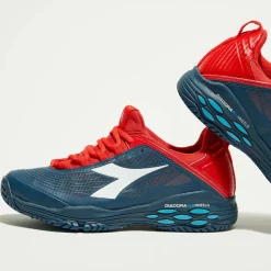 Sneakers tennis Speed bleu/rouge-Diadora Best