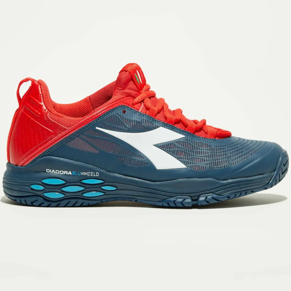Sneakers tennis Speed bleu/rouge-Diadora Best