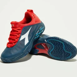 Sneakers tennis Speed bleu/rouge-Diadora Best