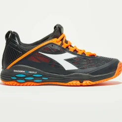 Sneakers tennis Speed noir/orange-Diadora Hot