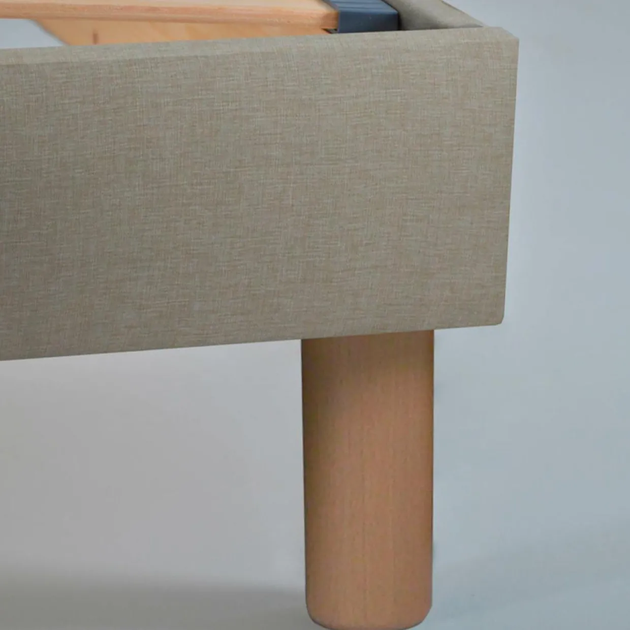 Hypsom Sommiers^Sommier en bois Kit Lino beige - 90x190 cm
