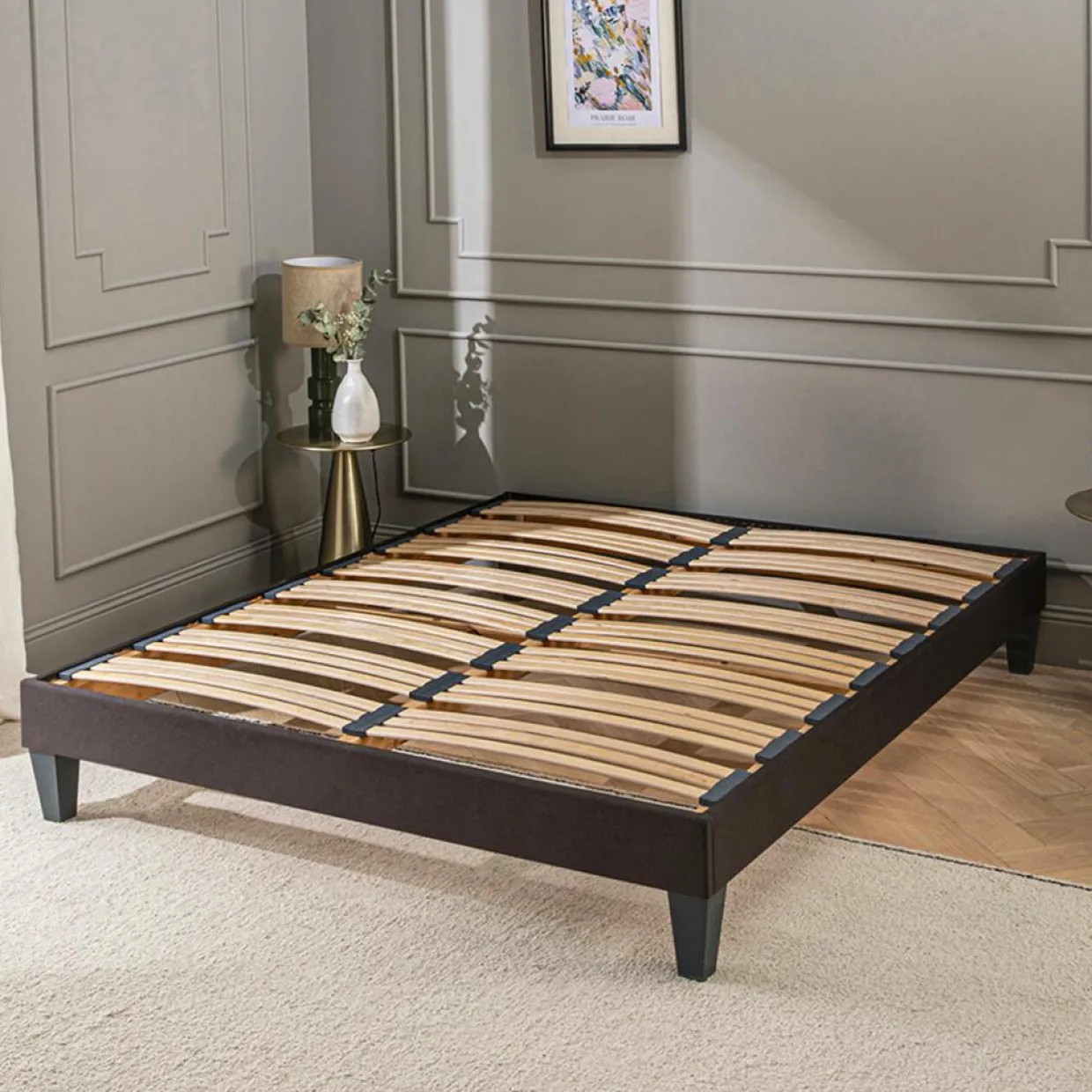 Sommier Kit 15 bois - 90x200 cm-Hypsom New