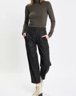 Sous pull en Coton mélangé Manches longues kaki-Marc O'Polo Sale