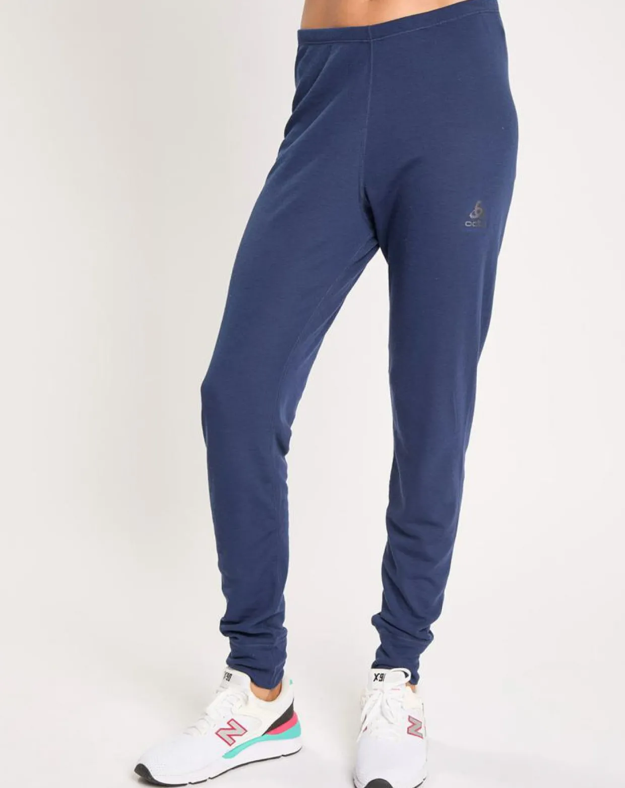 Femme Odlo Pantalons^Sous-pantalon thermique Active Warm marine de plongée