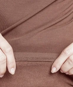 Sous-pull en Soie mélangée café-Assuili Hot