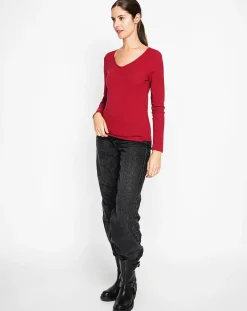 Femme Assuili Pulls^Sous-pull Marilyne bordeaux