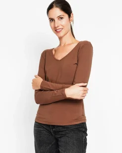 Sous-pull Marilyne marron-Assuili Online