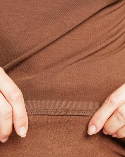 Femme Assuili Pulls^Sous-pull Senda marron