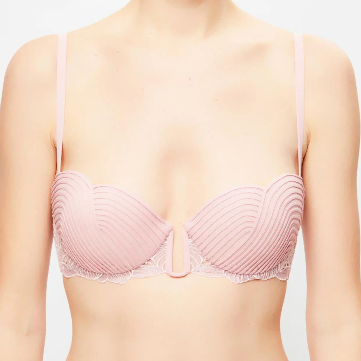 Femme La Perla Lingerie, Nuit^Soutien-gorge balconnet Garnet rose