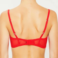 Femme La Perla Lingerie, Nuit^Soutien-gorge balconnet Garnet rouge
