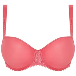 Femme Chantelle Lingerie, Nuit^Soutien-gorge Coque Corbeille Memory Every Curve corallin