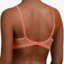 Femme Chantelle Lingerie, Nuit^Soutien-gorge coques Push-Up avec mousse Opéra rose goyave