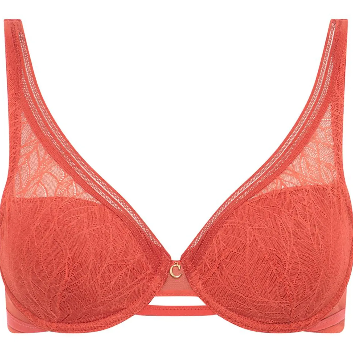 Soutien-gorge coques spacer Marceau orange thé épicé-Chantelle Discount