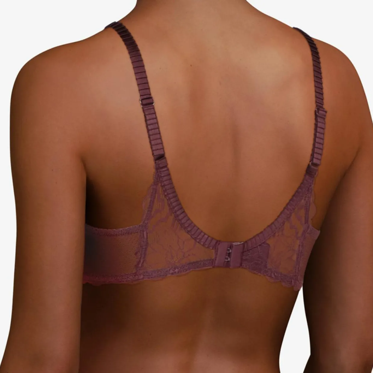 Soutien-gorge corbeille balconnet Waltz marron cardinal-Chantelle New