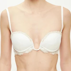 Femme La Perla Lingerie, Nuit^Soutien-gorge Crystal Forms blanc cassé