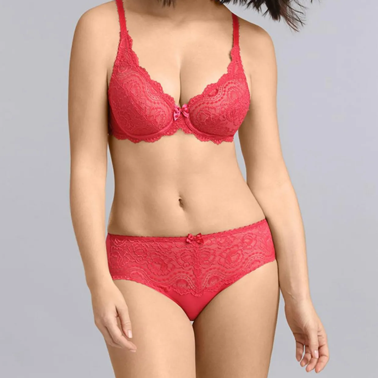 Femme Playtex Lingerie, Nuit^Soutien-Gorge emboîtant Flower Elegance framboise