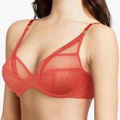 Soutien-gorge enveloppant Marceau orange thé épicé-Chantelle Hot