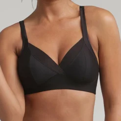 Femme Playtex Lingerie, Nuit^Soutien-gorge Feel Good Support noir