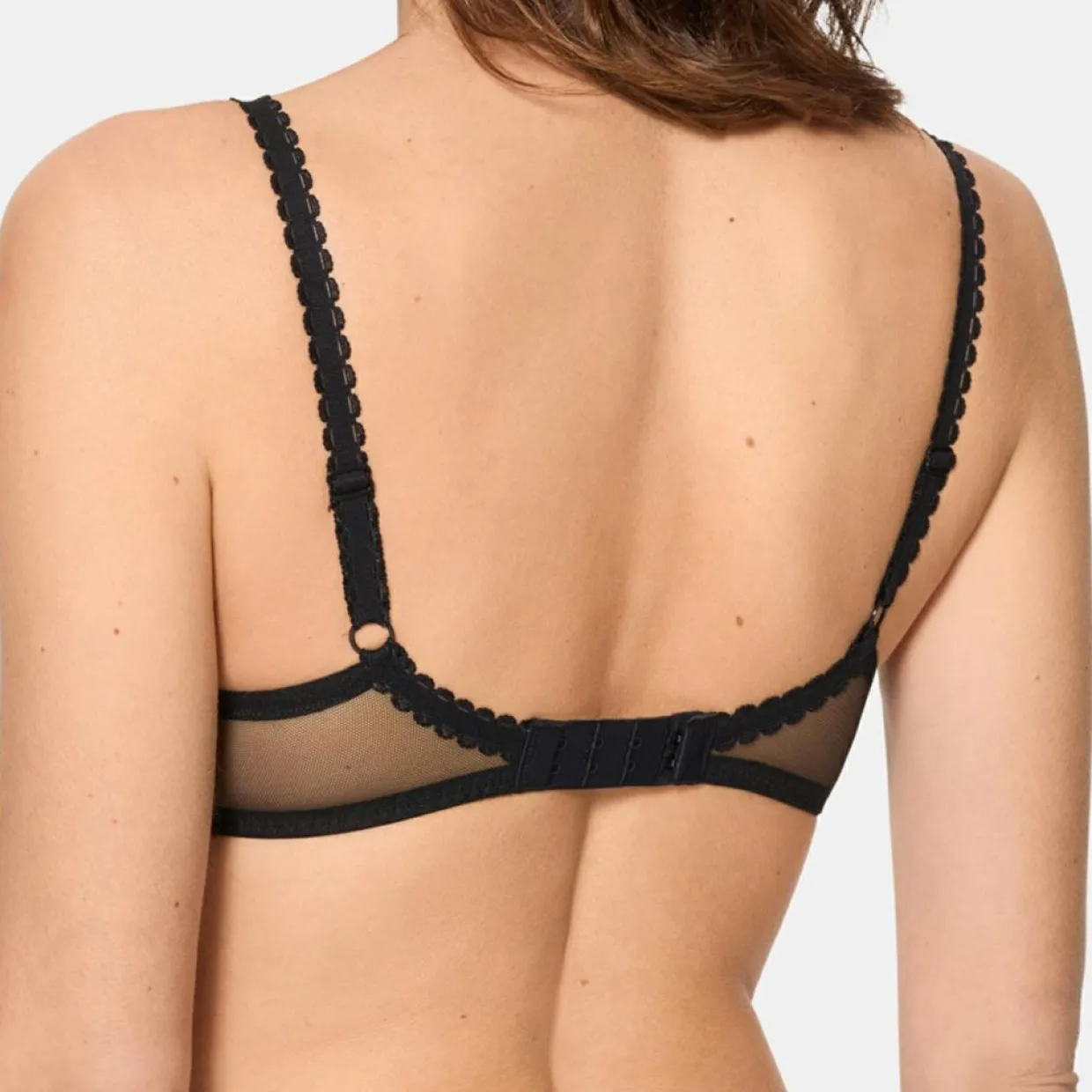 Femme Playtex Lingerie, Nuit^Soutien-gorge Flower Elégance noir