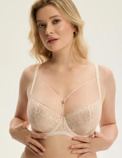 Femme Esotiq Lingerie, Nuit^Soutien-gorge K Boa 1 Crème