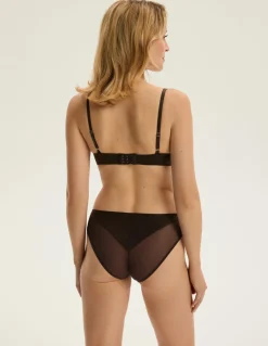Femme Esotiq Lingerie, Nuit^Soutien-gorge K Cleary 2 Chocolat Noir